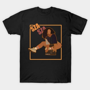 SZA Retro Design T-Shirt